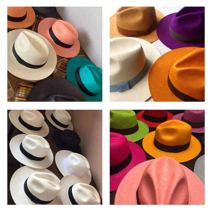 SAMPLE PACKAGE PANAMA HATS COLOURS IN STOCK - Panama Hats Producer and ...