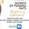 Panama hat Masterclass
